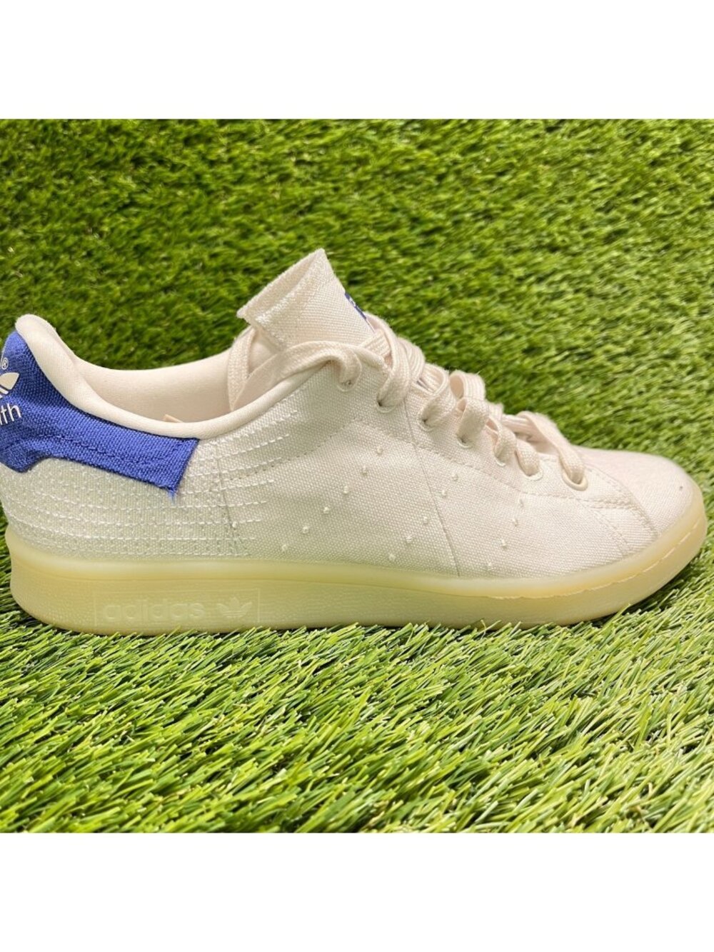 Adidas Stan Smith Primeblue Boys Size 5.5Y White Athletic Leather Shoes Sneakers